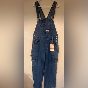 Women’s denim overalls